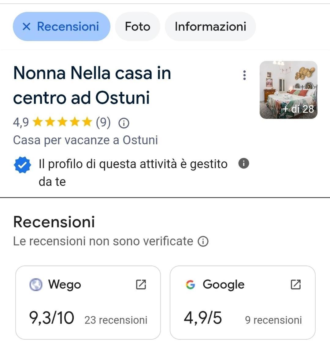 Nonna Nella Casa In Centro Apartment Ostuni Bagian luar foto